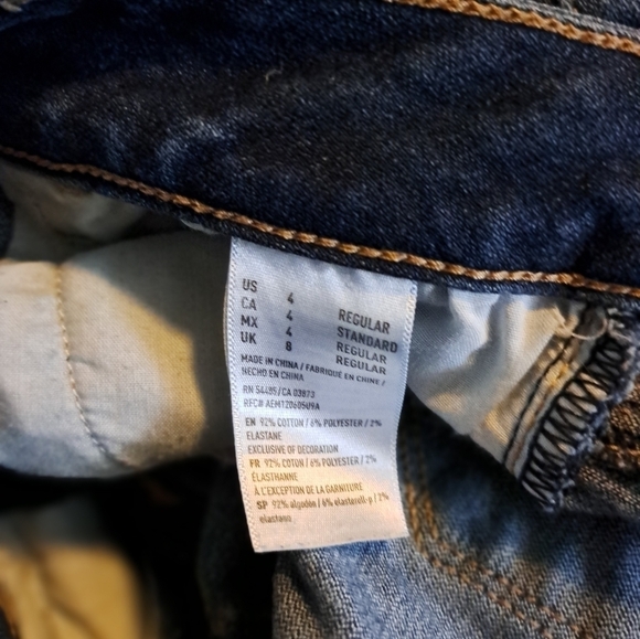 American eagle hi-rise Jeggings size 4 - Picture 10 of 10